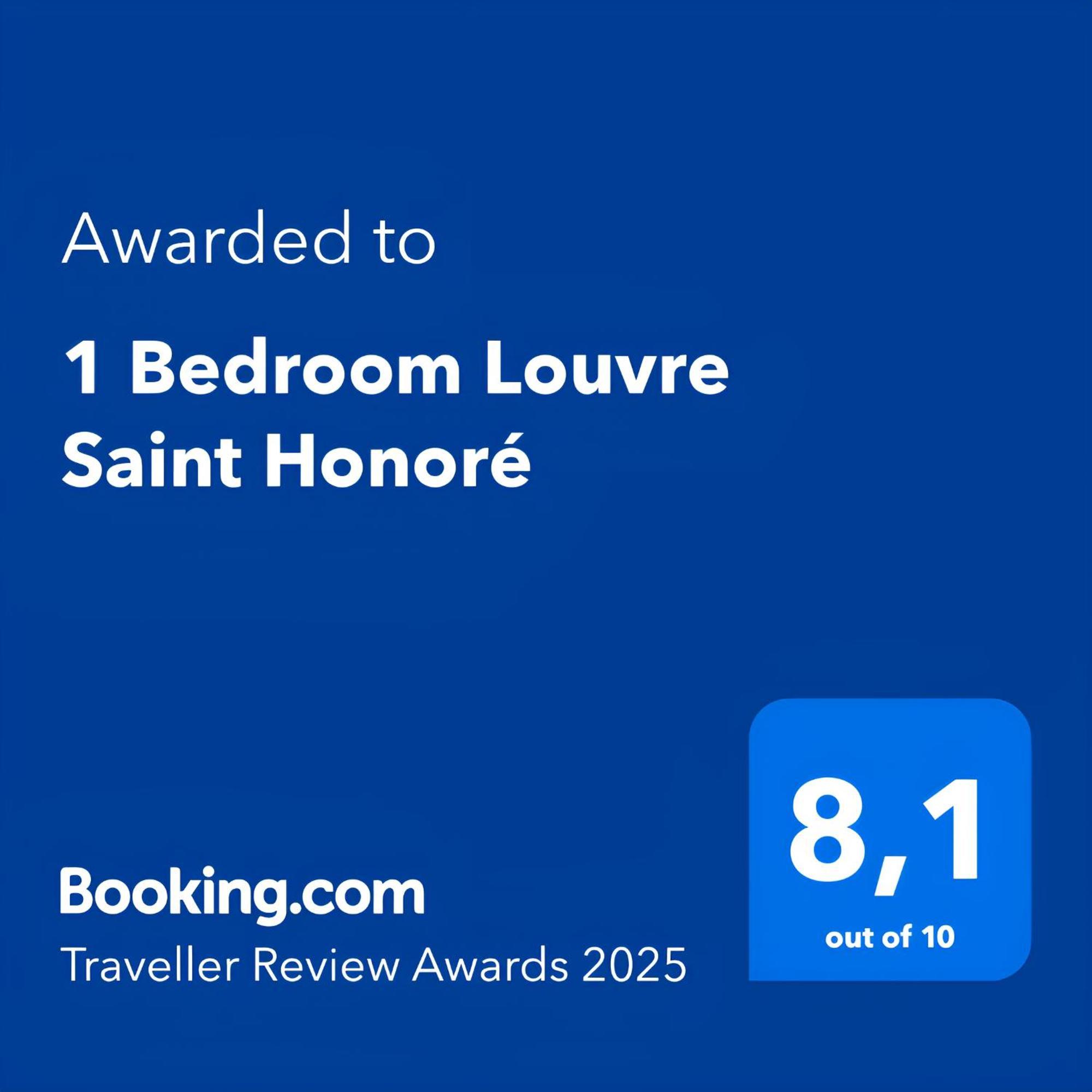 1 Bedroom Louvre Saint Honore Free Netflix Paris Exteriör bild